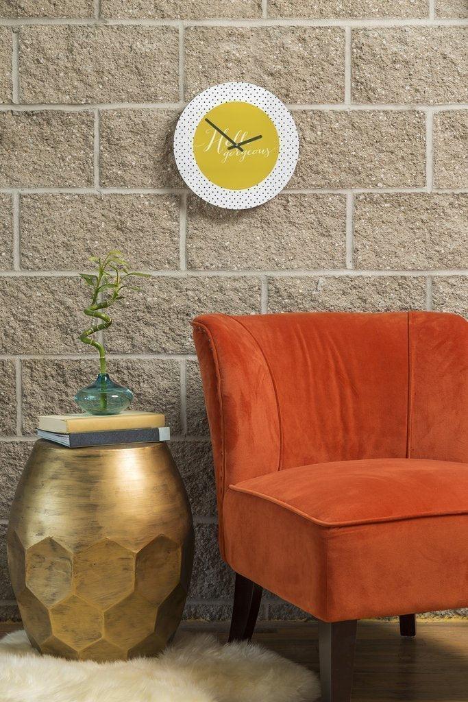 HELLO GORGEOUS WALL CLOCK