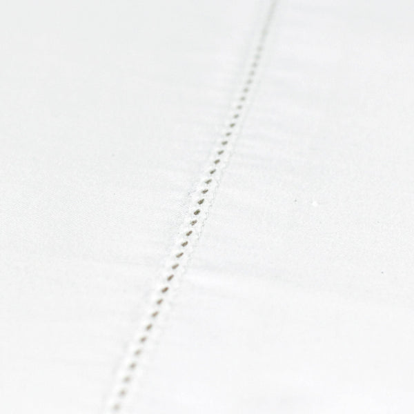 600 Thread Count Hemstitch Euro Pillow Sham Pair