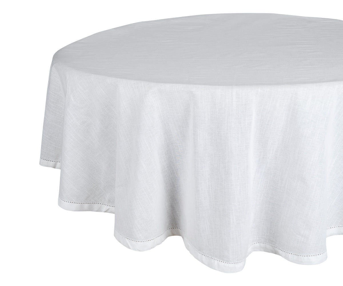 Cotton Round Tablecloth - Round Table Cover