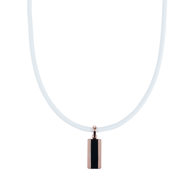 Hera Golf Necklace - White Rose Gold