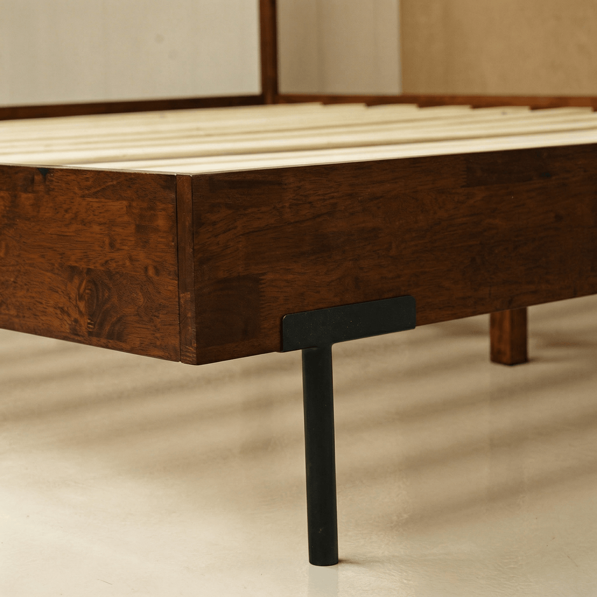 Frida Solid Wood Bed Frame
