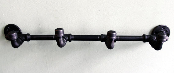 Industrial coat rack