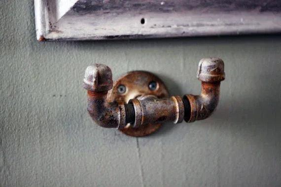 Rustic double hook - Gifts for You 'n Me