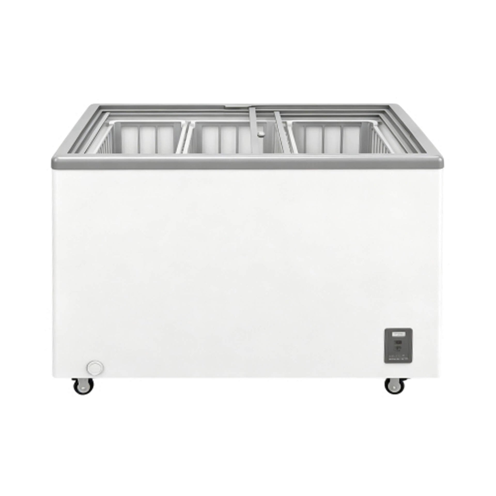 High-Efficiency Commercial Display Chest Freezer With Sliding Glass Door (SAK53174)