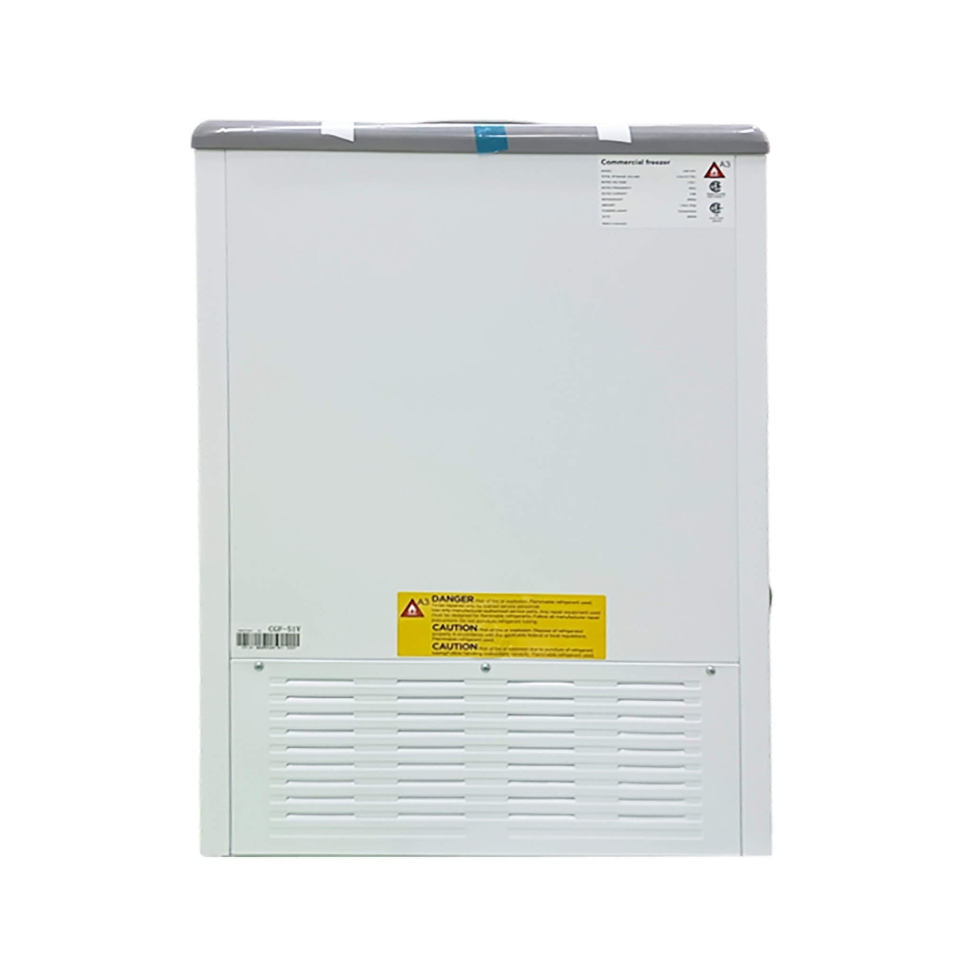 High-Efficiency Commercial Display Chest Freezer With Sliding Glass Door (SAK53174)