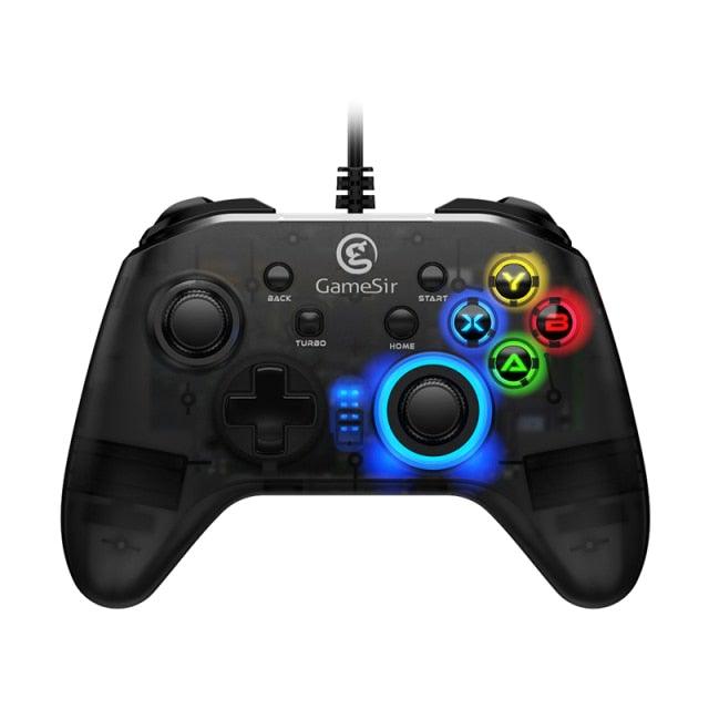 High Performance USB Wired Joystick Gamepad Controller Along With Vibration And Turbo Function Compatible With PC Laptop Monitor Tablet
