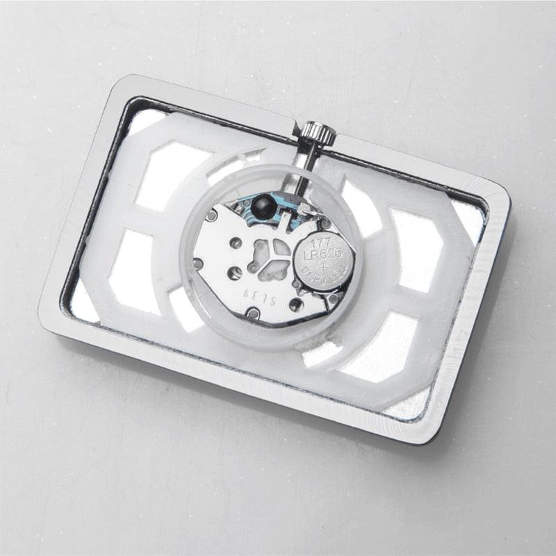 High Quality Auto Fashion Watch Automobile Quartz Clock Car Dashboard Mini Clock Automotive Clock Car Clock Refit Interior Luminous Electronic Quartz Watch Ornaments Car Decoration Ornaments Vehicle Car Accessories