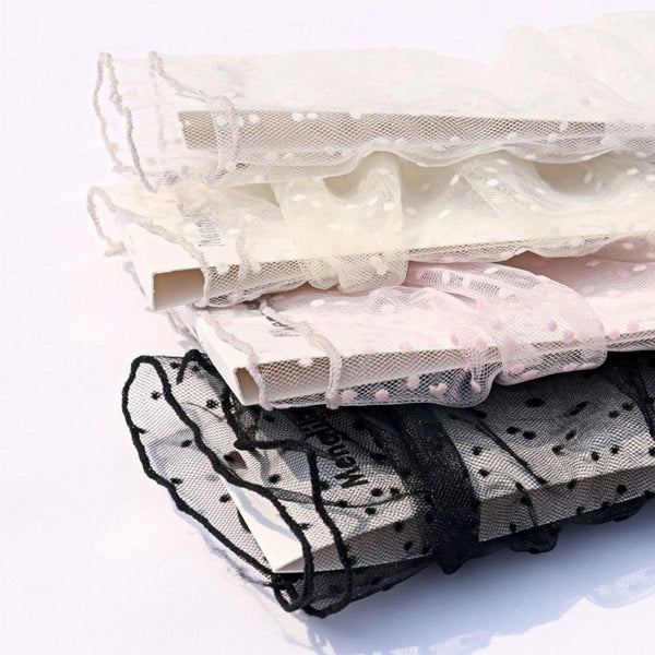 High Quality Lace Socks Women Transparent Mesh Ankle Socks Ladies Ultra-Thin Princess Tulle Socks For Women