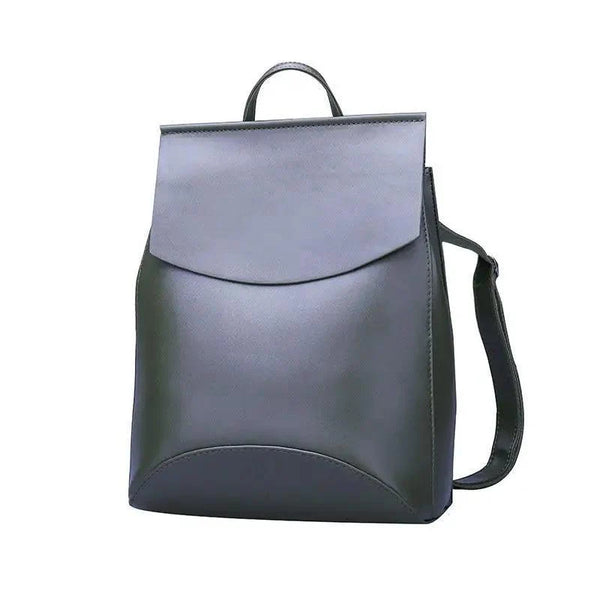 High Quality Leather Backpacks For Fashionable Women And Teenage Girls Large Capacity Shoulder Bagpack