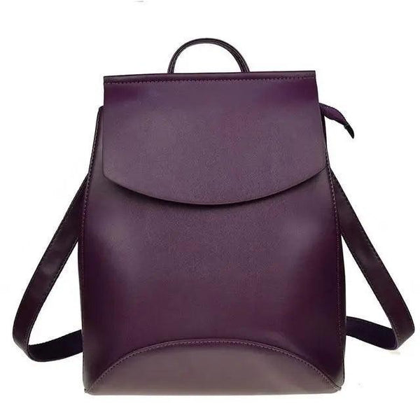 High Quality Leather Backpacks For Fashionable Women And Teenage Girls Large Capacity Shoulder Bagpack