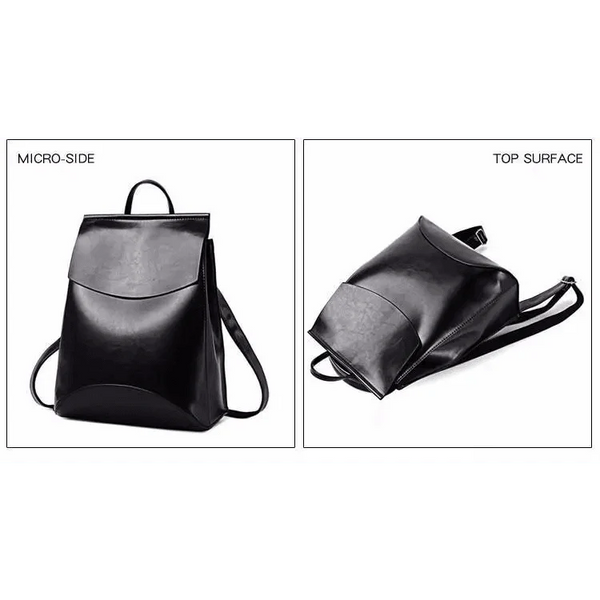 High Quality Leather Backpacks For Fashionable Women And Teenage Girls Large Capacity Shoulder Bagpack