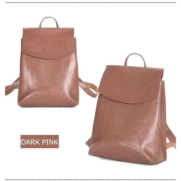 High Quality Leather Backpacks For Fashionable Women And Teenage Girls Large Capacity Shoulder Bagpack