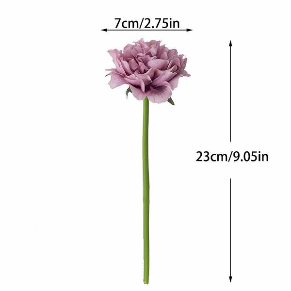 High Quality Peony Artificial Silk Flowers Bunches For Bridal Bouquet Wedding Living Room Table Home Garden Decoration Artificial Peony Silk Flowers Bouquet for Wedding Home Garden Decoration