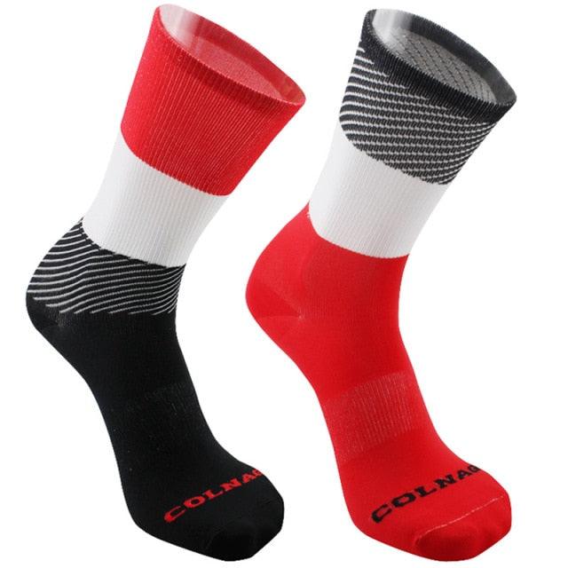 High quality Pro Team Cycling Socks Bike Socks Breathable Road Bicycle Socks Outdoor Sports Racing Socks For Men And Women