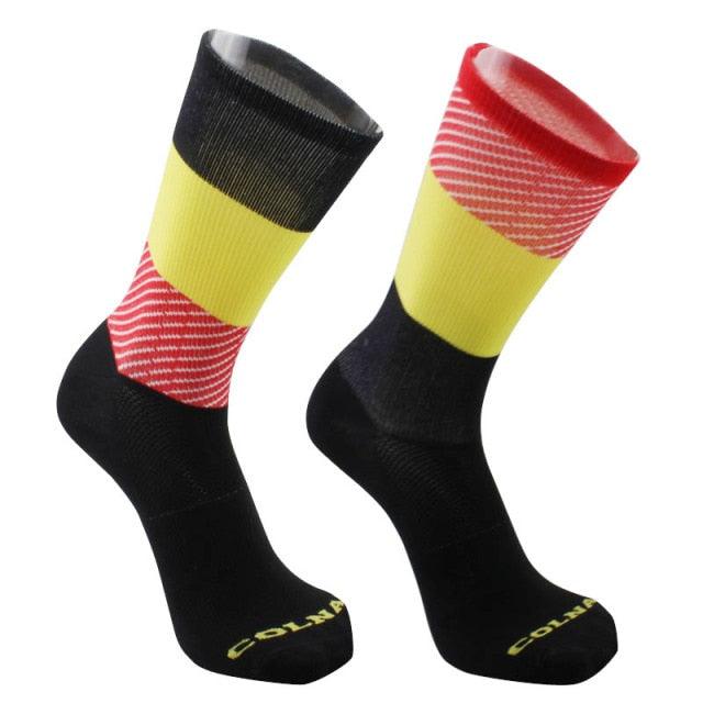 High quality Pro Team Cycling Socks Bike Socks Breathable Road Bicycle Socks Outdoor Sports Racing Socks For Men And Women