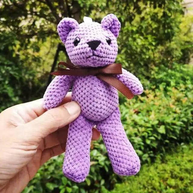 High Quality Soft 18-20CM Teddy Bear Stuffed Plush Toys Cute Dress Rabbit Pendant Dolls Gifts Birthday Wedding Party Decor