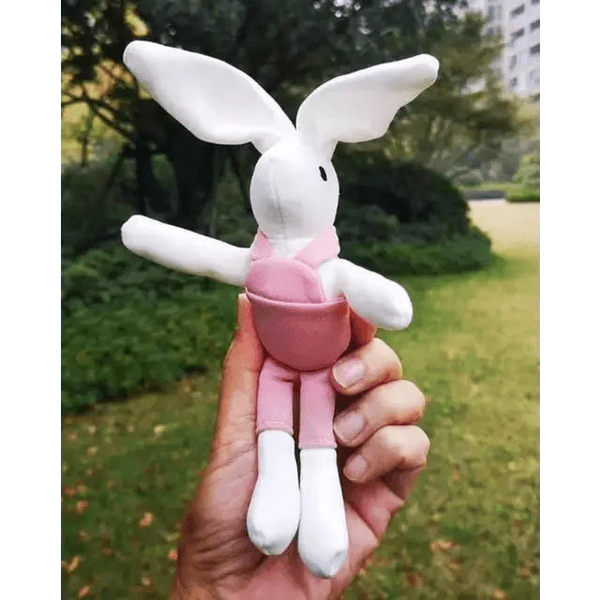 High Quality Soft 18-20CM Teddy Bear Stuffed Plush Toys Cute Dress Rabbit Pendant Dolls Gifts Birthday Wedding Party Decor