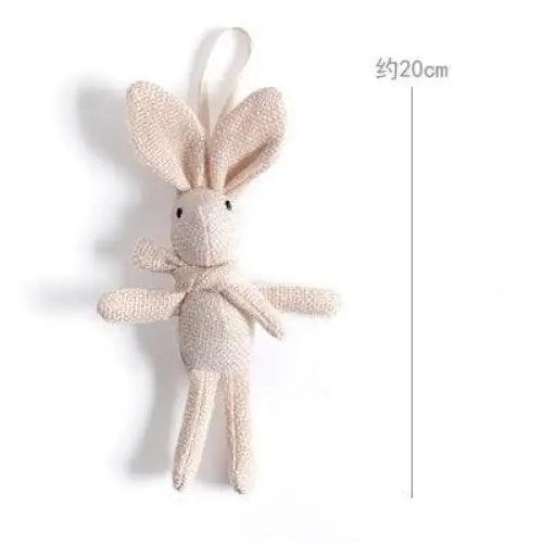 High Quality Soft 18-20CM Teddy Bear Stuffed Plush Toys Cute Dress Rabbit Pendant Dolls Gifts Birthday Wedding Party Decor