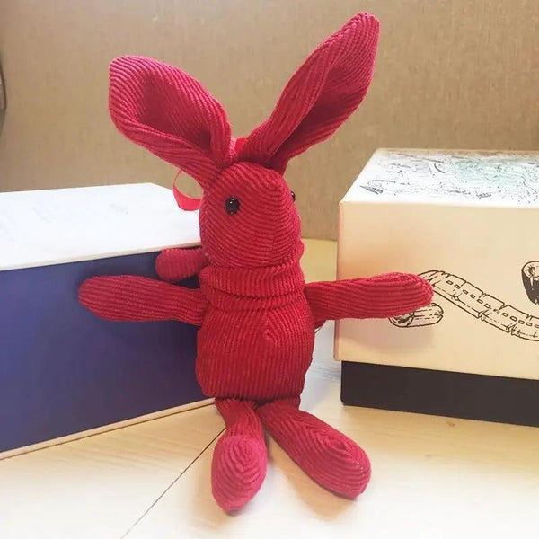 High Quality Soft 18-20CM Teddy Bear Stuffed Plush Toys Cute Dress Rabbit Pendant Dolls Gifts Birthday Wedding Party Decor