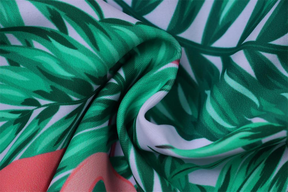 High Waist Bikini Set Women  Bikini Flower Swimwear Women High Waist Bikini Halter Two Piece Bathing Suits Tummy Control Swimsuit Push Up Swimwear Vintage Halter Neck Swimsuit Female Green Bathing Suit