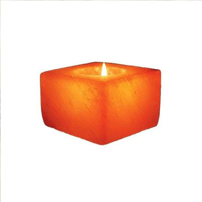 Himalayan Salt Candle    Square Shape