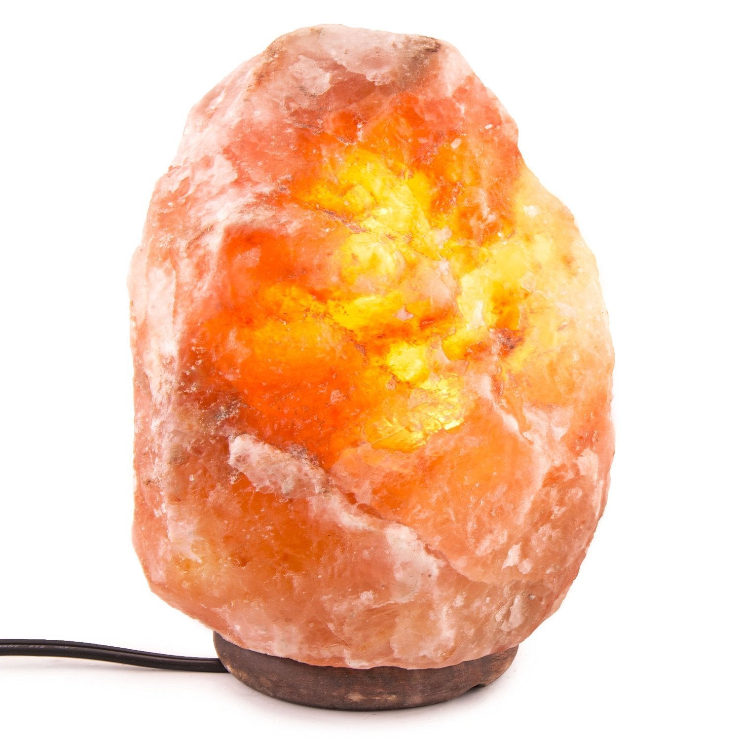 Himalayan Salt Lamp 15-20 lbs Black Tai Salt Co.