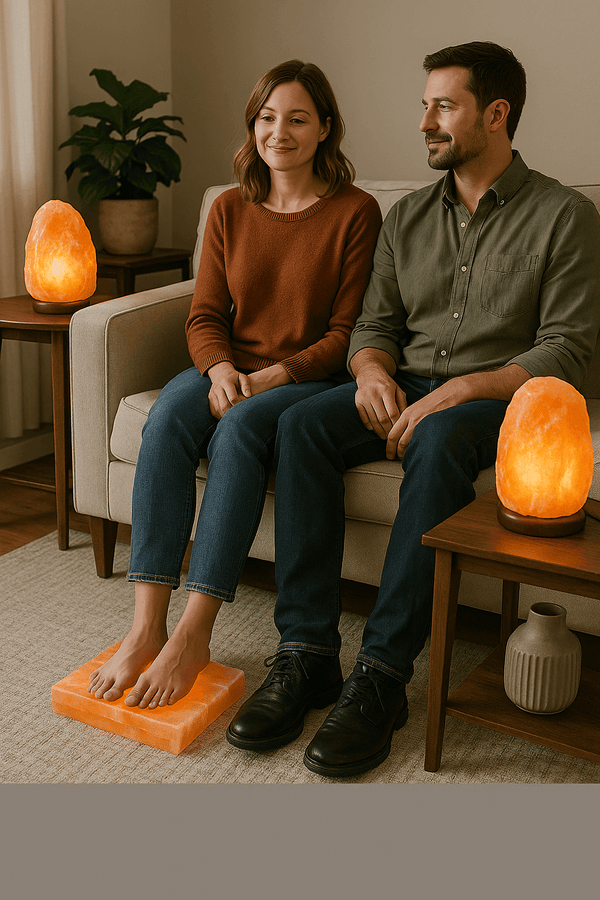Himalayan Salt Lamp     30-40 lbs