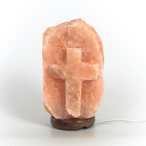 Himalayan Salt Lamp-Cross Shaped
