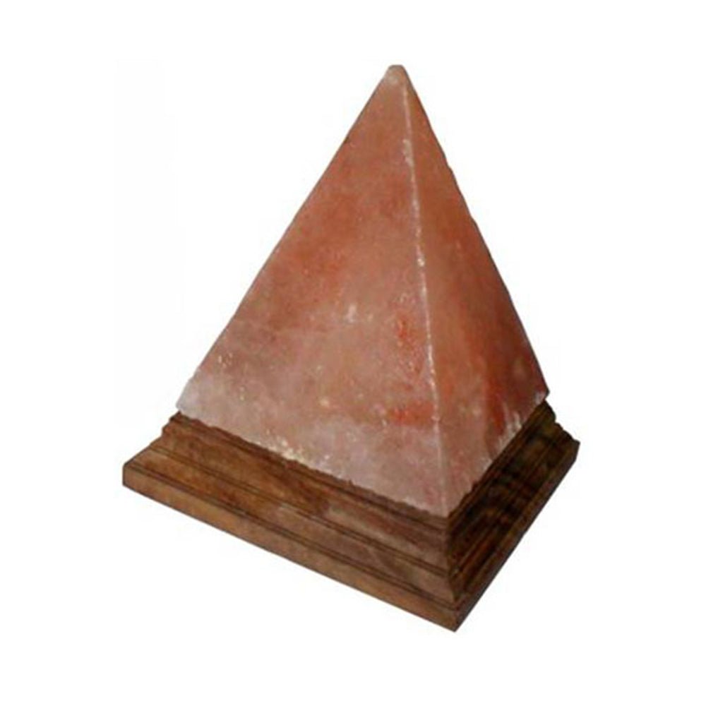 Himalayan Salt Lamp     Pyramid Shape Large Black Tai Salt Co.