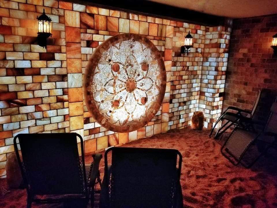 Himalayan Salt Room 4' x  4' Surface Area - 16 Sq feet - 8