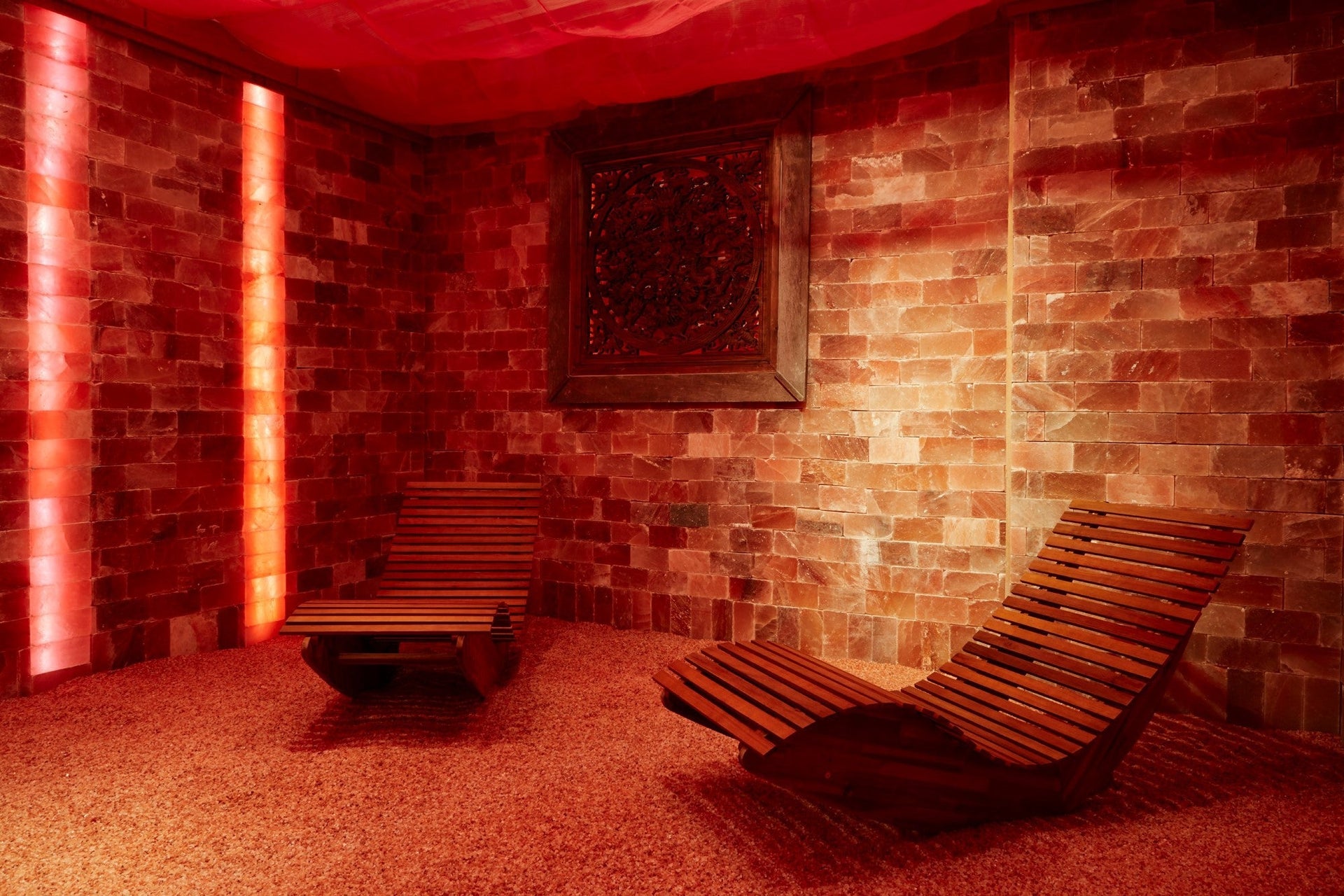 Himalayan Salt Room 4' x  4' Surface Area - 16 Sq feet - 8
