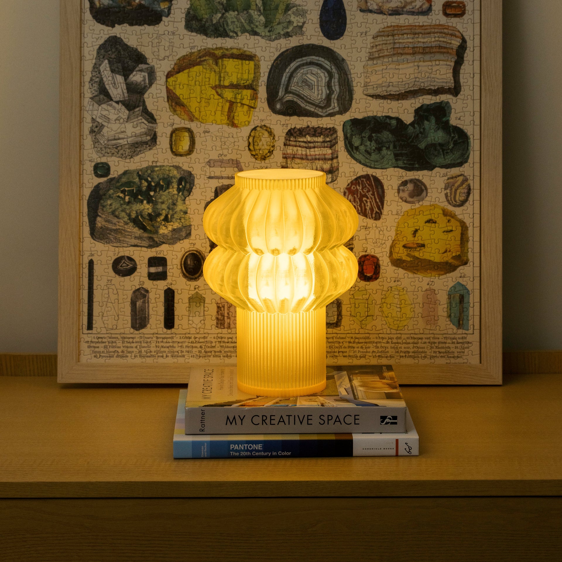 Oppi Table Lamp - Honey Terra Labs