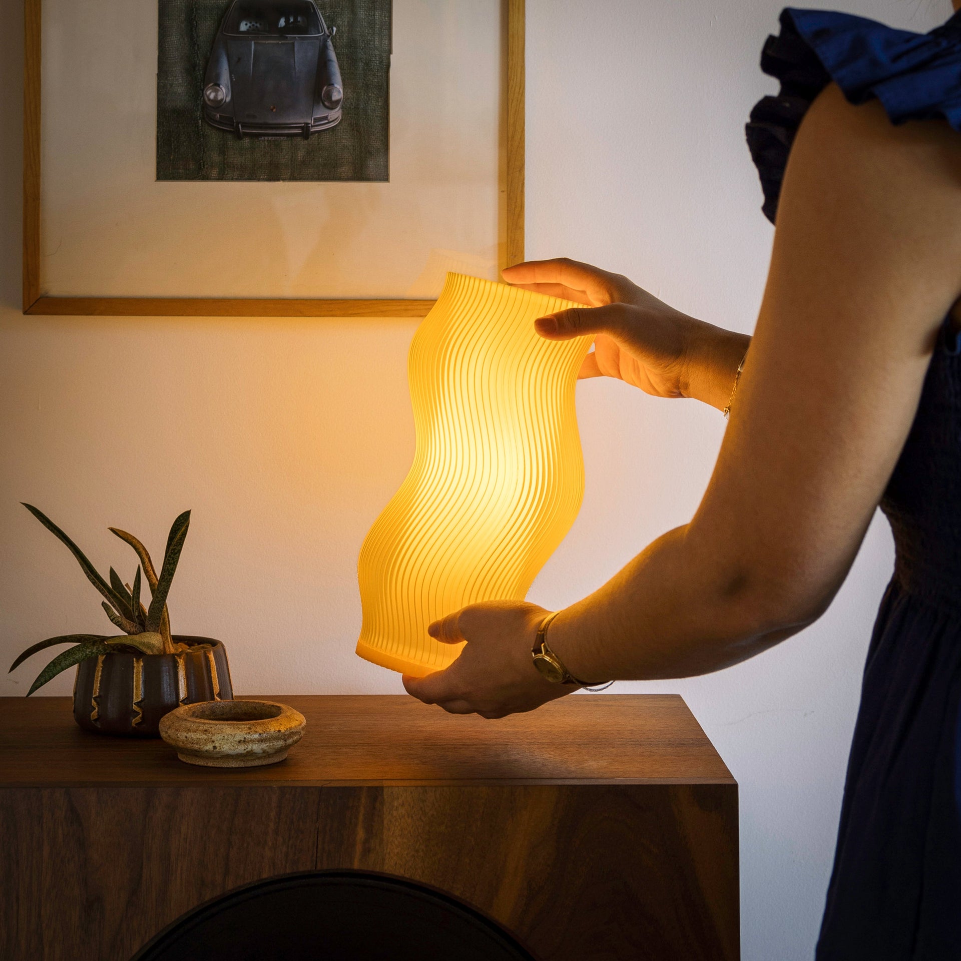 Woogie Table Lamp - Honey Terra Labs