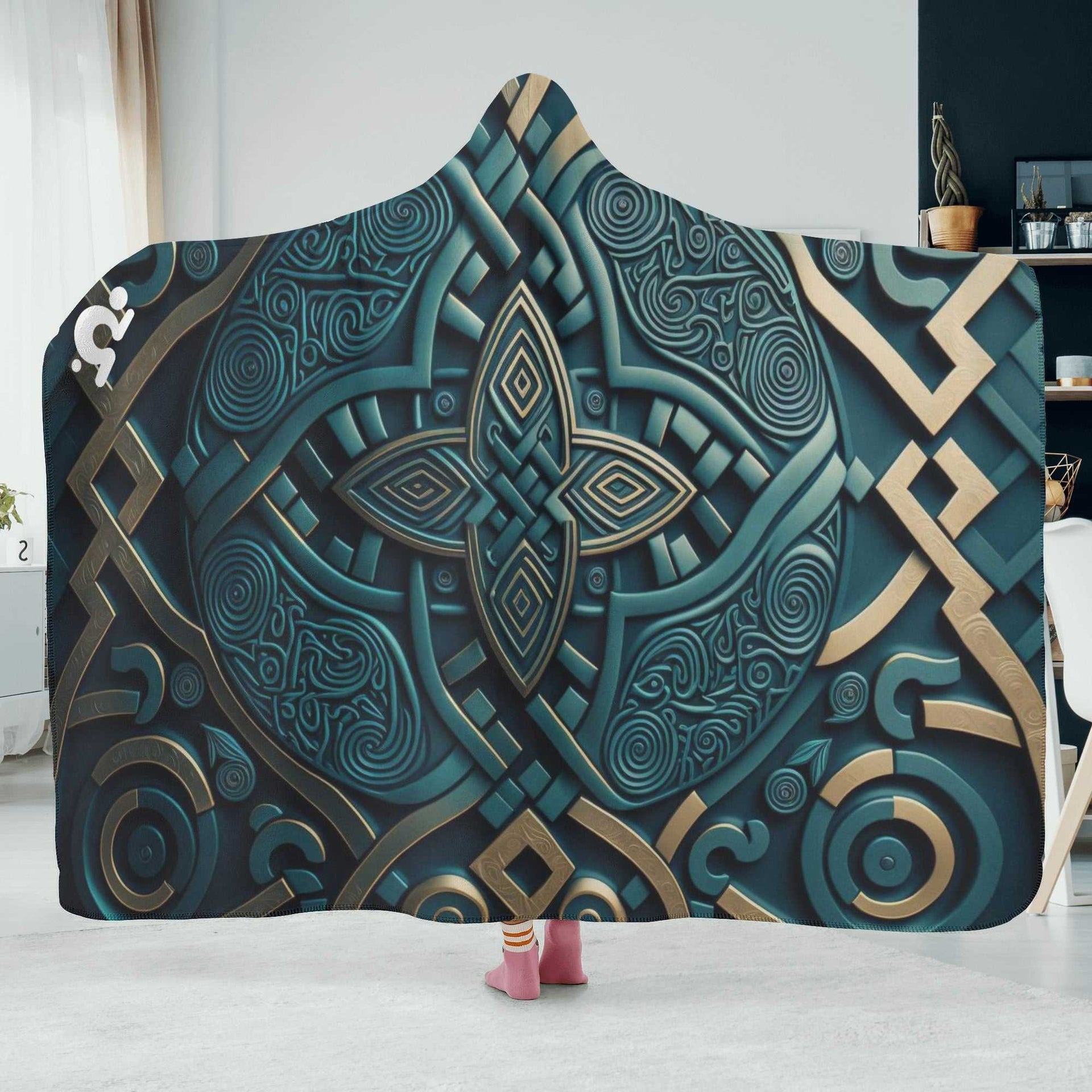 Hooded Blanket - Celtic