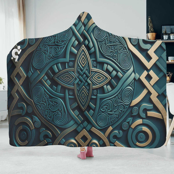 Hooded Blanket - Celtic