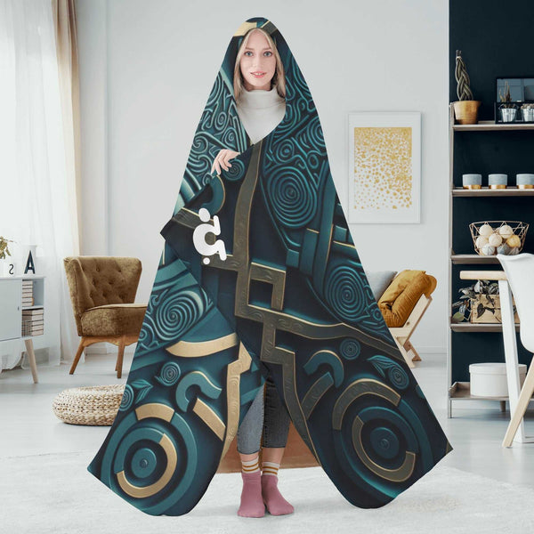 Hooded Blanket - Celtic