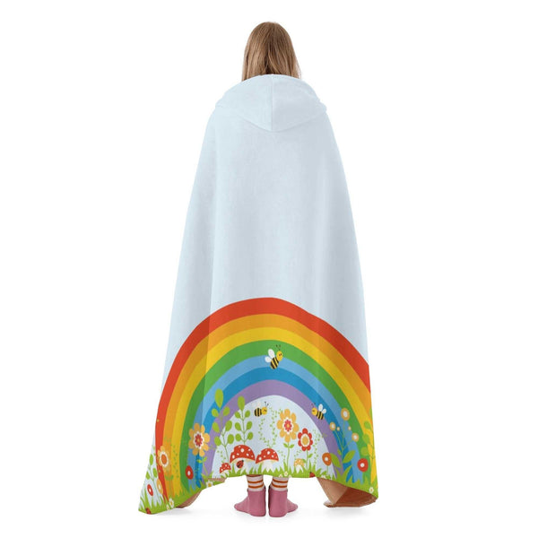 Hooded Blanket - Rainbow