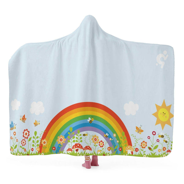 Hooded Blanket - Rainbow