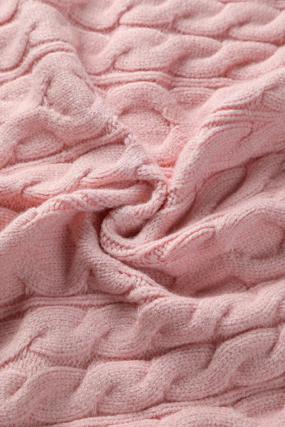 Hooded one shoulder long sleeved sexy knitted sweater for women slim fit solid color sweater