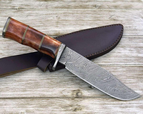 Horizon Bowie Knife with Bone Handle - Gifts for You 'n Me