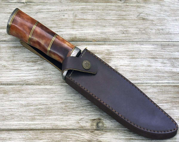 Horizon Bowie Knife with Bone Handle - Gifts for You 'n Me