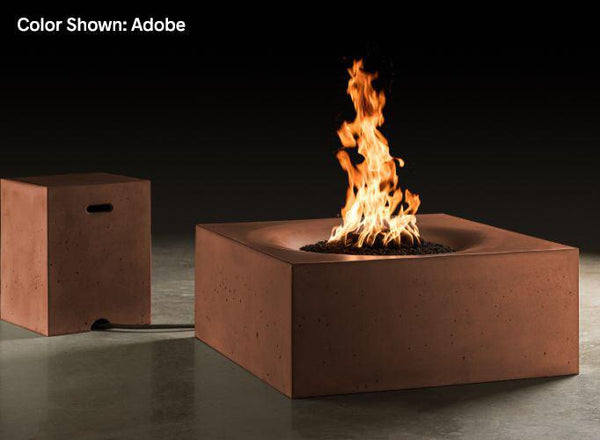 Slick Rock Concrete - Horizon Series 36-Inch Square Fire Table KHF36