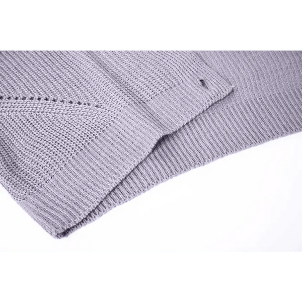 Hot Look Stylish Women's Knitted Cardigans Sweater Fashionable Autumn Long Sleeve Loose Coat Casual Button Thick V Neck Solid Female Tops