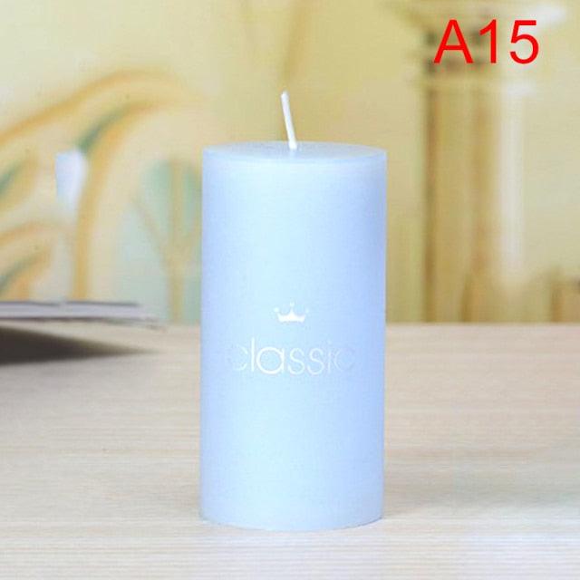 Scented Candle Candles For Home Scented 100 Hour Long Lasting Aromatherapy Candle Highly Scented & Soy Jar Candle Gift Lavender Classic Cylindrical Birthday Romantic Small Candle Wedding Western Food Candlestick Column Wax