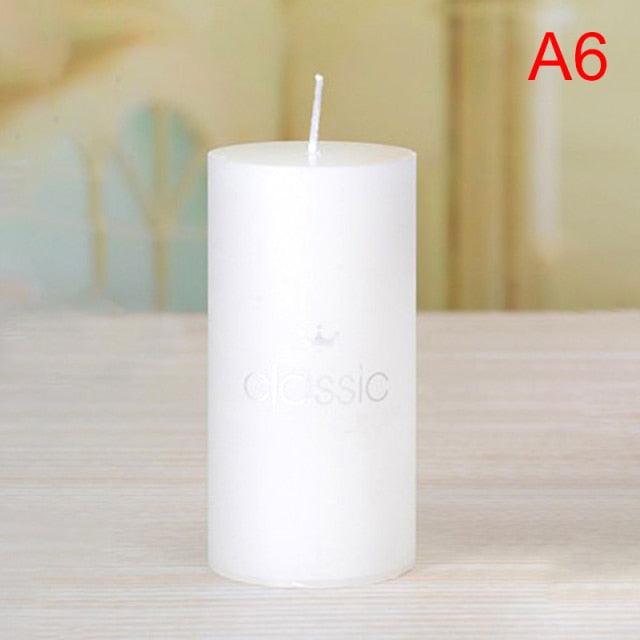 Scented Candle Candles For Home Scented 100 Hour Long Lasting Aromatherapy Candle Highly Scented & Soy Jar Candle Gift Lavender Classic Cylindrical Birthday Romantic Small Candle Wedding Western Food Candlestick Column Wax