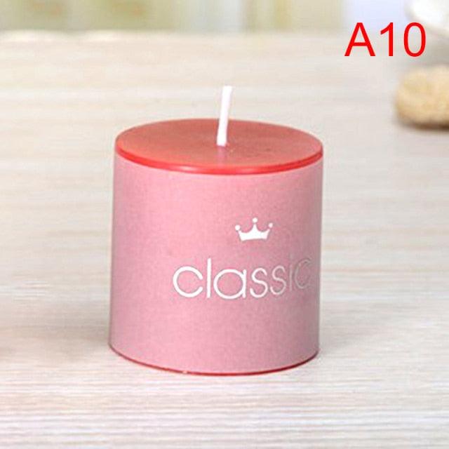 Scented Candle Candles For Home Scented 100 Hour Long Lasting Aromatherapy Candle Highly Scented & Soy Jar Candle Gift Lavender Classic Cylindrical Birthday Romantic Small Candle Wedding Western Food Candlestick Column Wax