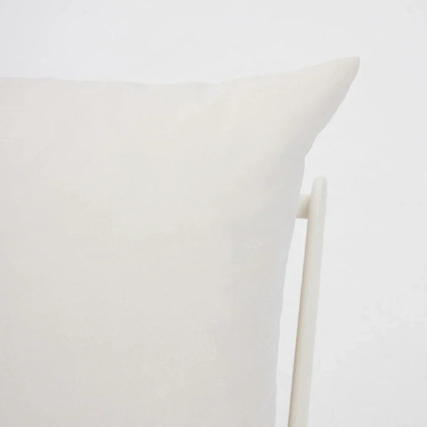 Modern Aluminum Garden Lounge Chair with Plush White Cushions