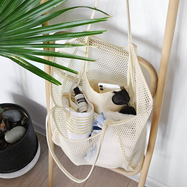 HOXIS Mesh Beach Tote Women's Shoulder Bag