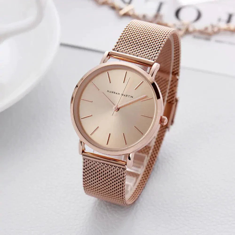 Rose Gold Stainless Steel Ladies' Watch