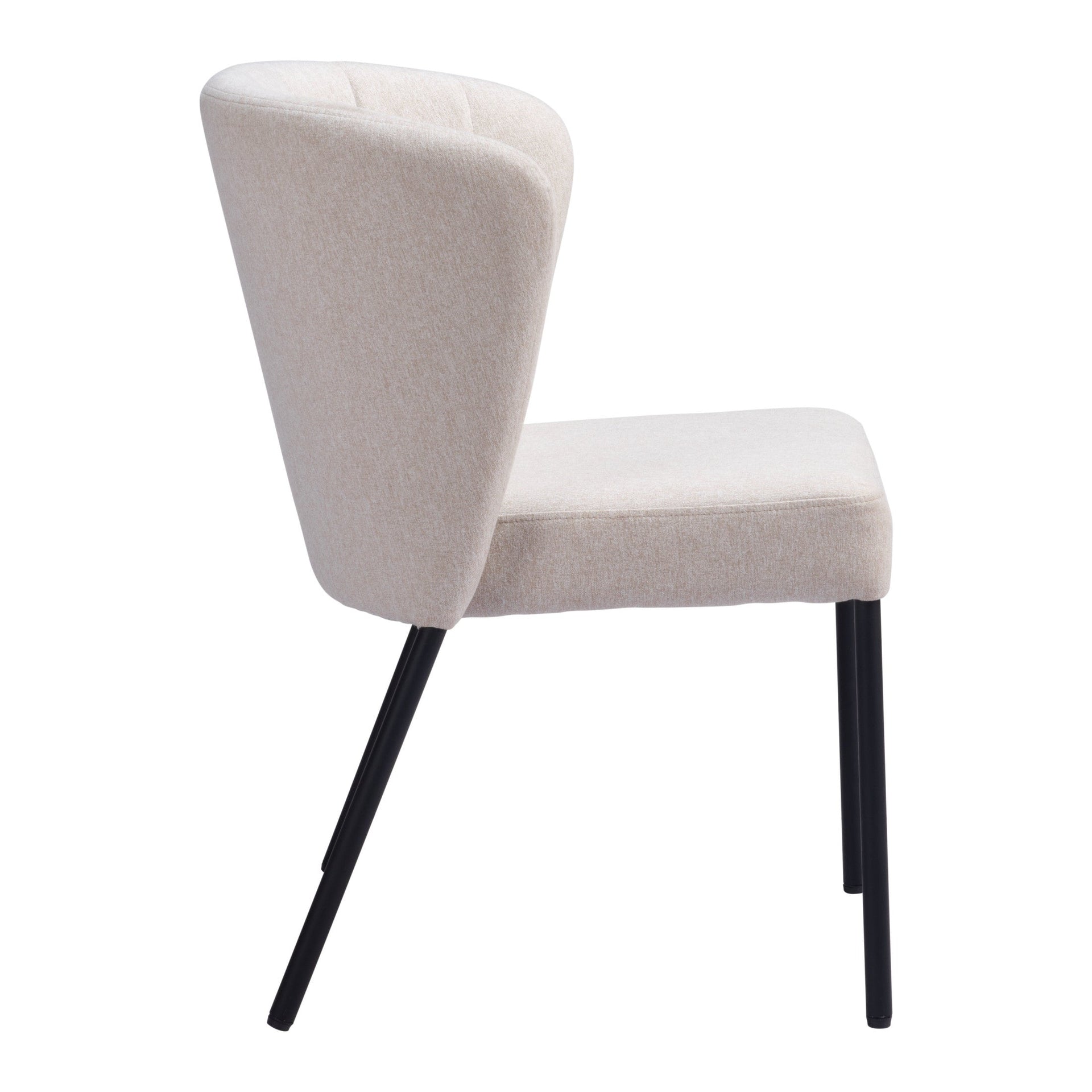Aimee Dining Chair (Set of 2) Beige